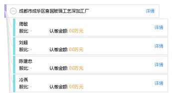 成都市成華區南國玻璃工藝深加工廠綜合信息解讀 工商、信用、財務與聯絡指南
